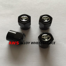 Load image into Gallery viewer, SET OF 4 TOYOTA VALVE CAPS