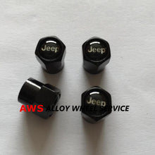 Load image into Gallery viewer, SET OF 4 JEEP VALVE CAPS