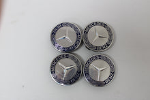 Load image into Gallery viewer, SET OF 4 GENUINE MERCEDES BENZ CENTER CAPS