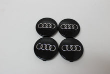 Load image into Gallery viewer, SET OF 4 GENUINE AUDI CENTER CAPS