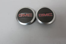Load image into Gallery viewer, SET OF 2 GENUINE GMC CENTER CAPS