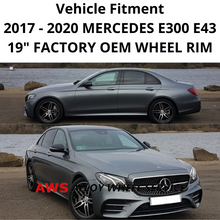 Load image into Gallery viewer, MERCEDES E300 E43 AMG  2017-2020 19&quot; FACTORY ORIGINAL FRONT WHEEL RIM