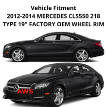 Load image into Gallery viewer, MERCEDES CLS550 2012-2014 19&quot; FACTORY ORIGINAL FRONT AMG WHEEL RIM