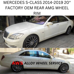 MERCEDES S-CLASS AMG 2014-2019 20" FACTORY ORIGINAL REAR WHEEL RIM 85355
