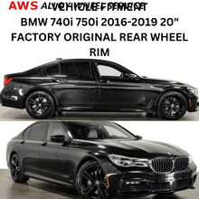 Load image into Gallery viewer, BMW 740i 750i 2016-2019 20&quot; FACTORY OEM REAR WHEEL RIM 86285 36117850582