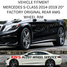 Load image into Gallery viewer, MERCEDES S63 2014-2019 20&quot; FACTORY ORIGINAL REAR AMG WHEEL RIM