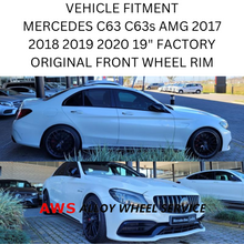 Load image into Gallery viewer, MERCEDES C63 C63s 2017-2020 19&quot; FACTORY ORIGINAL AMG WHEEL RIM