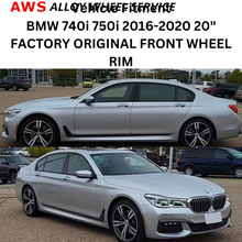 Load image into Gallery viewer, BMW 740i 750i 2016-2020 20&quot; FACTORY ORIGINAL FRONT WHEEL RIM 86281 36117850581