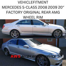Load image into Gallery viewer, MERCEDES S-CLASS AMG 2008 2009 20&quot; FACTORY ORIGINAL REAR WHEEL RIM