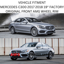 Load image into Gallery viewer, MERCEDES C300 AMG 2017 2018 19&quot; FACTORY ORIGINAL FRONT WHEEL RIM