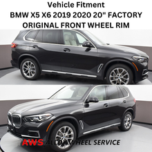 Load image into Gallery viewer, BMW X5 X6 2019 2020 20&quot; FACTORY ORIGINAL FRONT WHEEL RIM