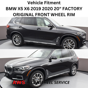 BMW X5 X6 2019 2020 20" FACTORY ORIGINAL FRONT WHEEL RIM