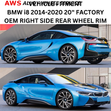 Load image into Gallery viewer, BMW i8 2014-2020 20&quot; FACTORY OEM RIGHT SIDE REAR WHEEL RIM