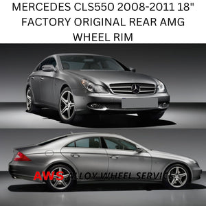 MERCEDES CLS550 2008-2011 18" FACTORY ORIGINAL REAR AMG WHEEL RIM 85004