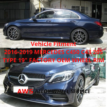 Load image into Gallery viewer, MERCEDES C-CLASS 2016 2017 2018 2019 19&quot; FACTORY OEM REAR AMG WHEEL RIM