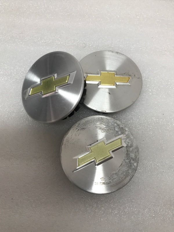 SET OF 3 Chevrolet Center Caps 9594156 (57 MM)