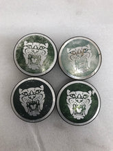Load image into Gallery viewer, Set Of 4 Jaguar Green Wheel Center MNA6249AB Fits 1988-2012