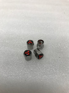 Set of 4 Mitsubishi Tire Valves For Car