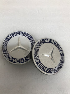 SET OF 2 CENTER CAPS Mercedes Benz A1704000025 (75 MM)