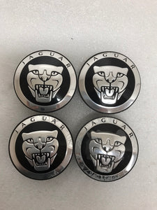 Jaguar Black 57mm Center Cap Cover 8W93-1A096-AB