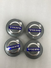 Load image into Gallery viewer, Set of 4 GENUINE OEM Volvo 30666913 Iron Mark Alloy Wheel Center Cap GRAY