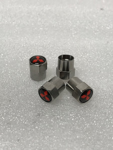 Set of 4 Mitsubishi Tire Valves For Car