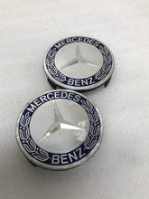 Load image into Gallery viewer, SET OF 2 CENTER CAPS Mercedes Benz A1704000025 (75 MM)