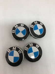 Set of 4 BMW Wheel Center Cap 68mm Genuine 36136783536