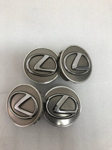 Set of 4 Lexus Aluminum Wheel Rim Center Caps 62mm 168e671a