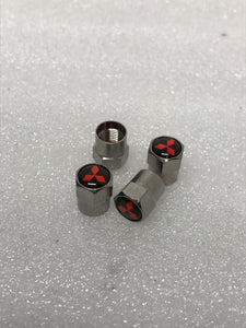 Set of 4 Mitsubishi Tire Valves For Car