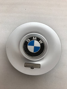 SET OF 4 BMW SILVER Center Caps 36131178728 ( 51 MM)
