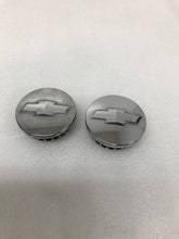 Load image into Gallery viewer, Set of 2 CHEVY CHROME CENTER HUB CAP 60MM DIAMETER 9592725