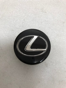 Set of 4 Lexus BLACK 62mm Center Caps 71A104-0010