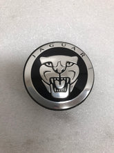 Load image into Gallery viewer, Jaguar Black 57mm Center Cap Cover 8W93-1A096-AB