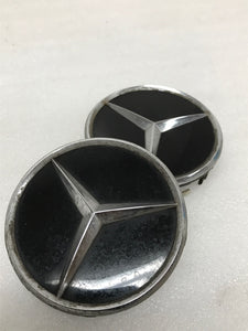SET OF 2 CENTER CAPS Mercedes Benz 220400012575 MM