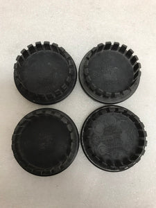 Set of 4 Cadillac ATS CTS CTS-V DTS STS SRX black center cap 9597375 4d3c9901