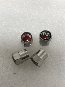 Set of 4 Audi Tire Valves For Car b3d413e7