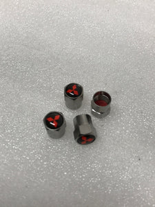 Set of 4 Mitsubishi Tire Valves For Car