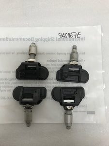 Set of 4 Mercedes Benz Schrader TPMS Sensor 0009050030